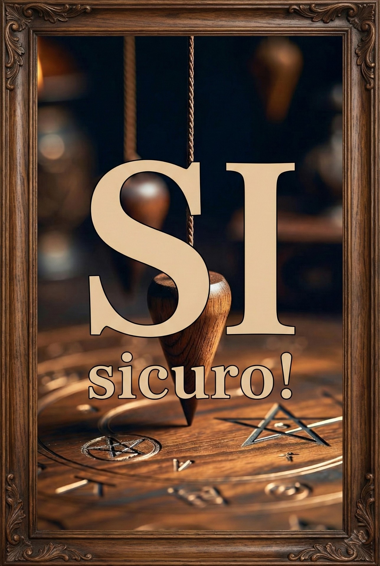 il responso del pendolino dell'amore