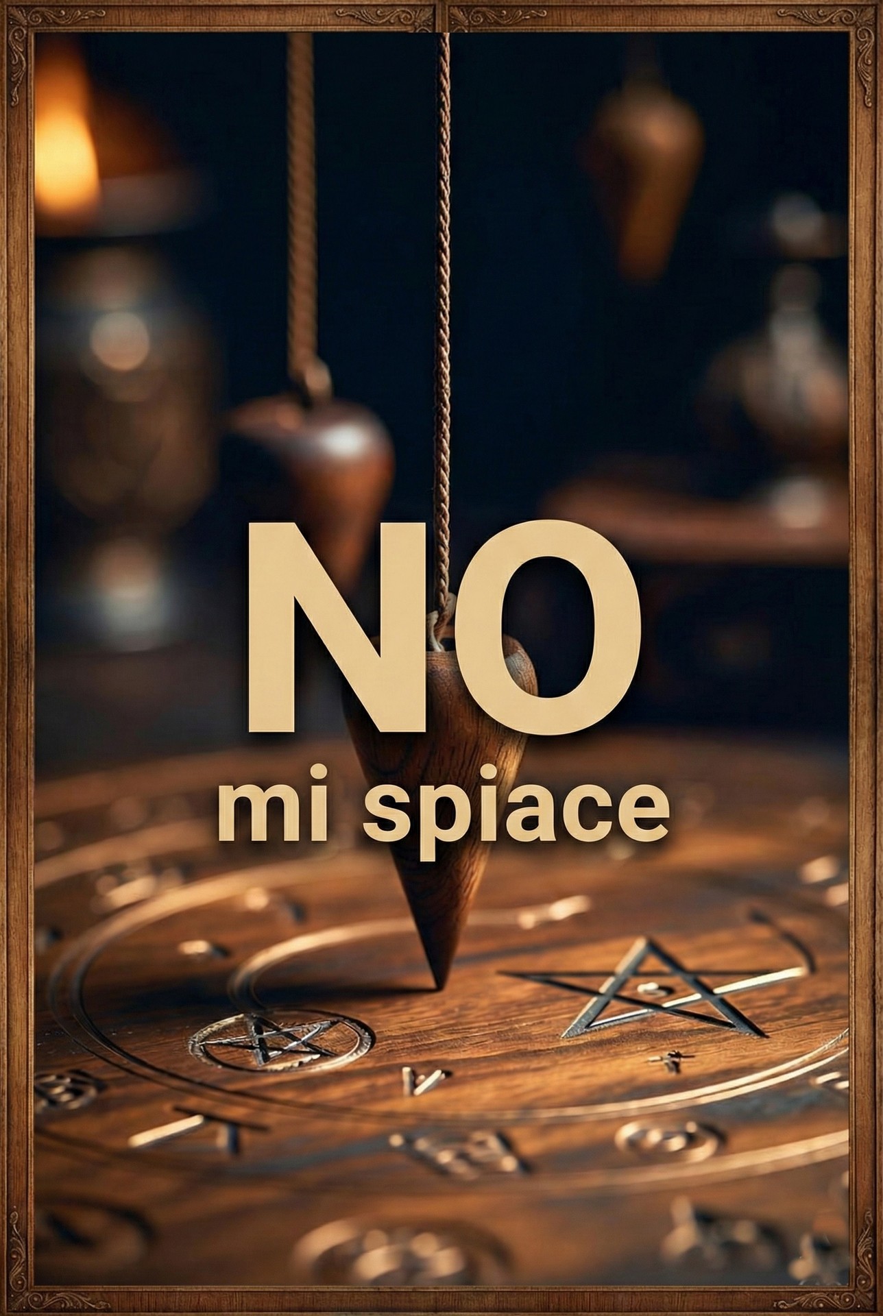 il responso del pendolino dell'amore